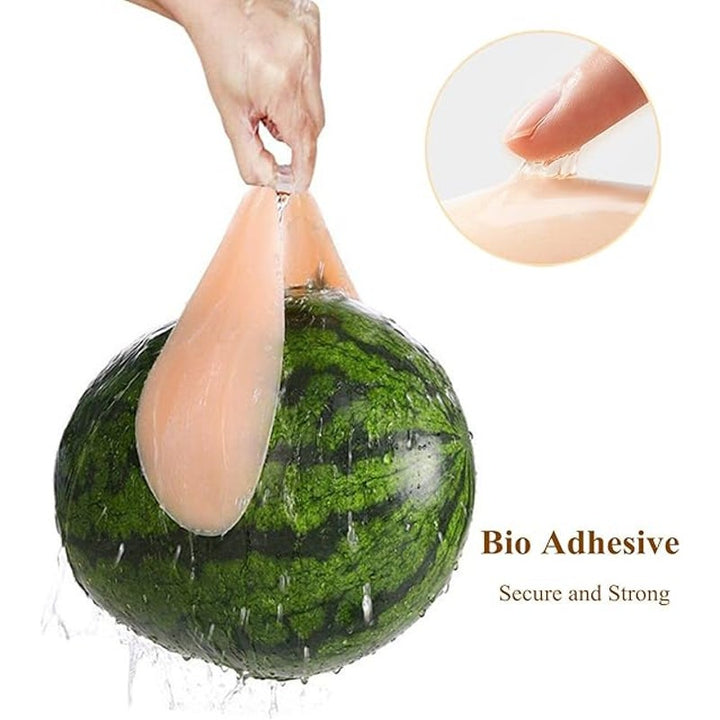 Invisible Bra Womens Size D Reusable Silicone Push Up Invisible Adhesive Bra