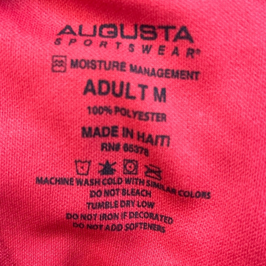 Augusta Sportswear Mens Medium 100% Polyester Moisture Mgmt SuperMan E Tee Shirt
