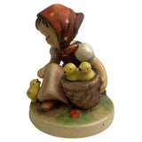 Vintage Hummel Goebel #57 Baby Chicken Chick Girl West Germany Ceramic Figurine