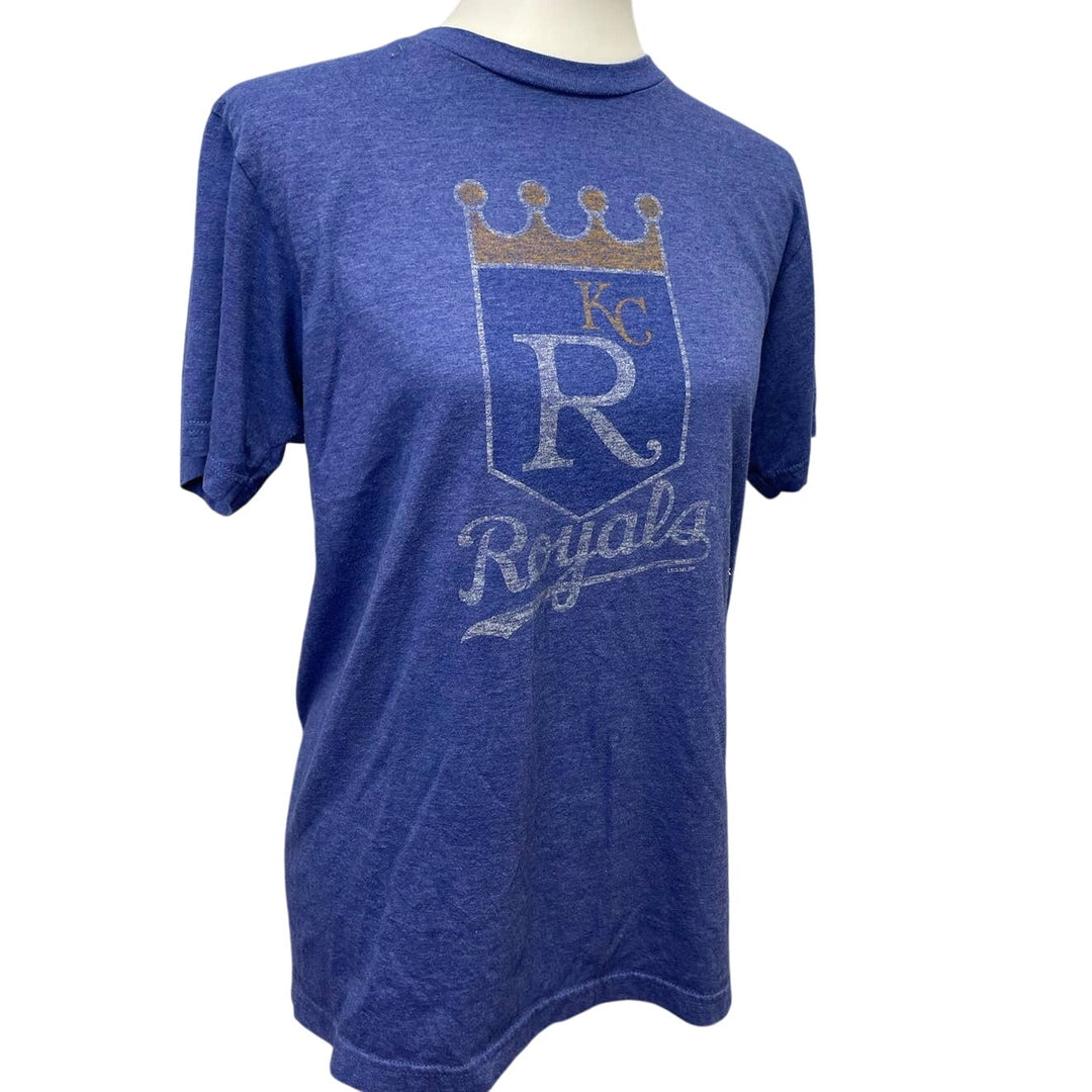 MLB Kansas City Royals Baseball Mens Medium PolyCotton Blend Short Sleeve Tee