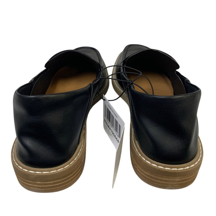 New In Box DV Dolce Vita Womens Size 8.5 Flirty Black Faux Leather Loafer Shoes