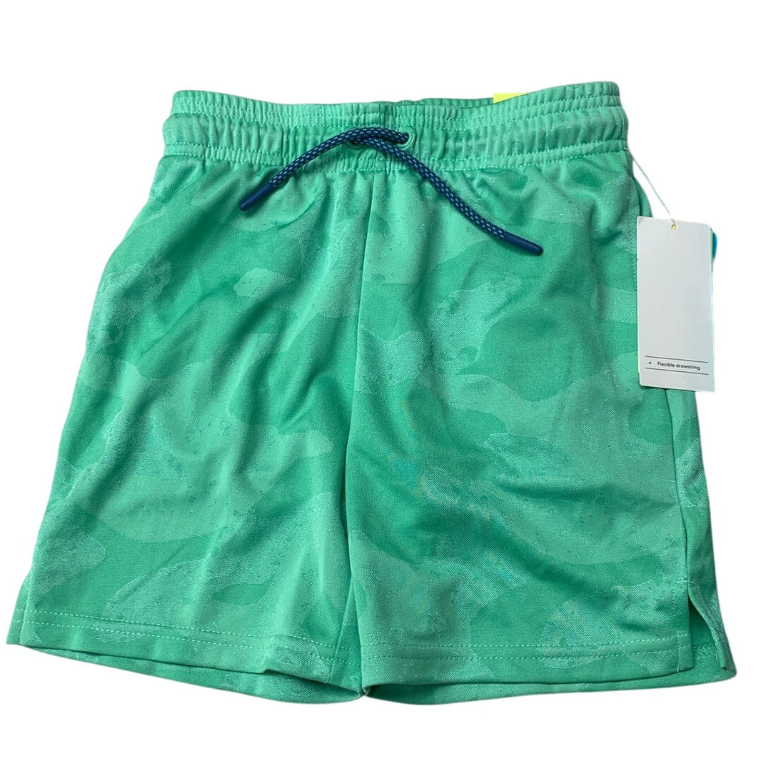 2 New All In Motion Boys XS (4/5) Quick Dry Moisture Wicking Athletic Shorts