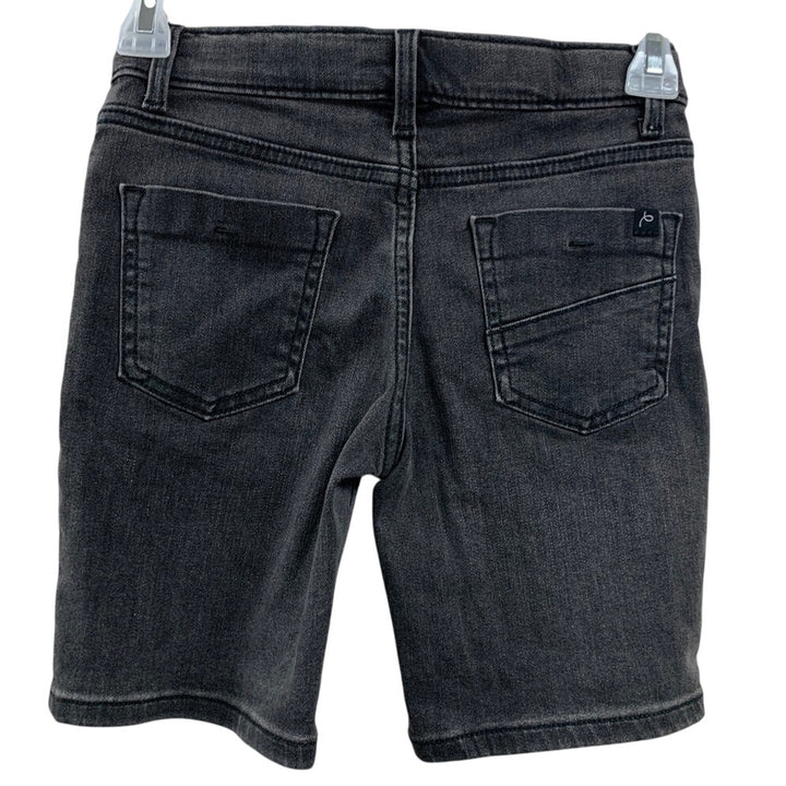 NWT New Art Class Kids XL (14) Adjustable Waist Denim Black Jean Shorts
