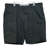 PGA Tour Mens Size 40 100% Polyester Long Plaid Board Athletic Golf Shorts