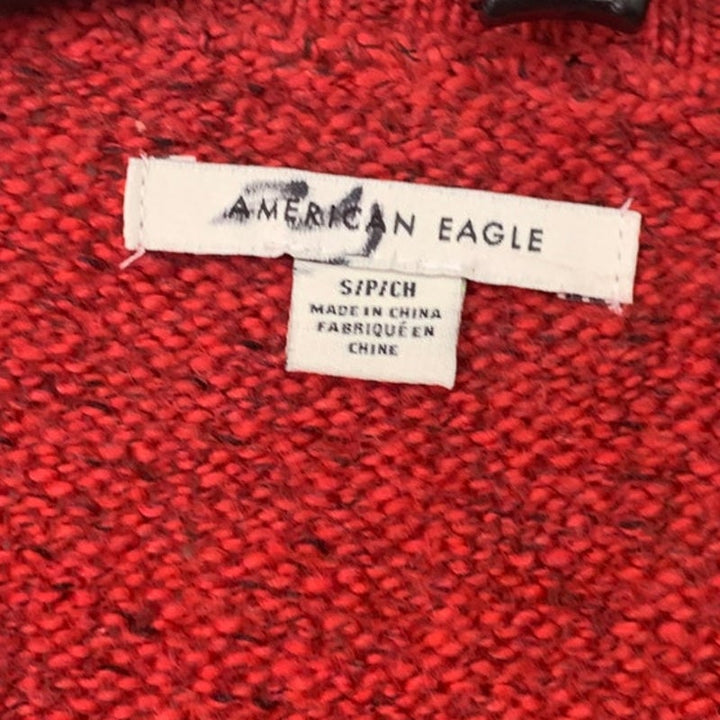 New American Eagle Womens Small Speckled Long Sleeve Crew Neck Knit Sweater
