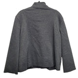 Alfred Dunner Womens Petite Medium Long Sleeve Studded Front Full Zipper Jacket