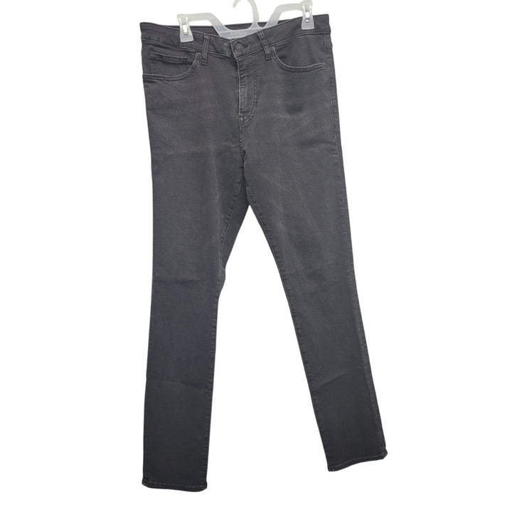 Express Mens 32x32 Stretch Cotton Spandex Black Skinny Denim Jeans