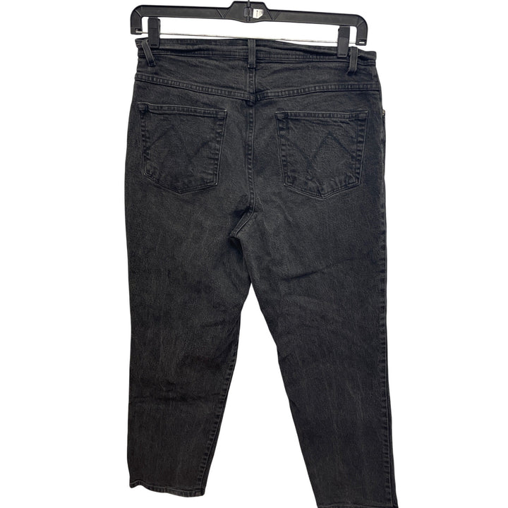 JMS Just My Size Womens 16W Black Cotton Stretch Straight Leg Denim Jeans