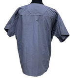 New Landau Essentials Uniforms Mens Medium Wrinkle Resistant VNeck Scrub Top