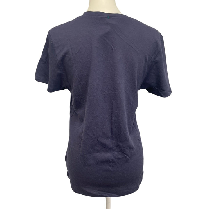 New Hand Printed Upcycled Womens Small Rainbow Equality Short Sleeve Tee Shirt