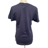New Hand Printed Upcycled Womens Small Rainbow Equality Short Sleeve Tee Shirt