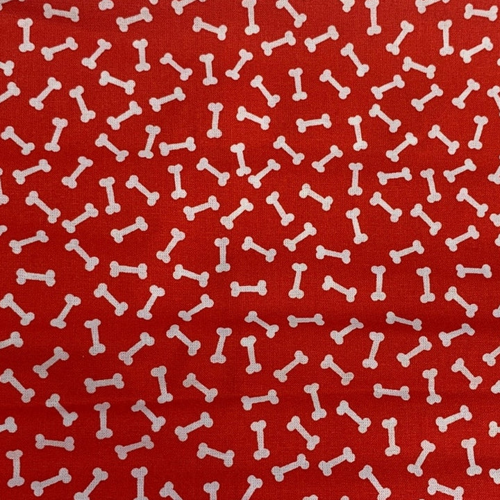 8 New Create It 18"X21" Valentine Puppy Dog Paw Quilting Fabric Fat Quarter FQs