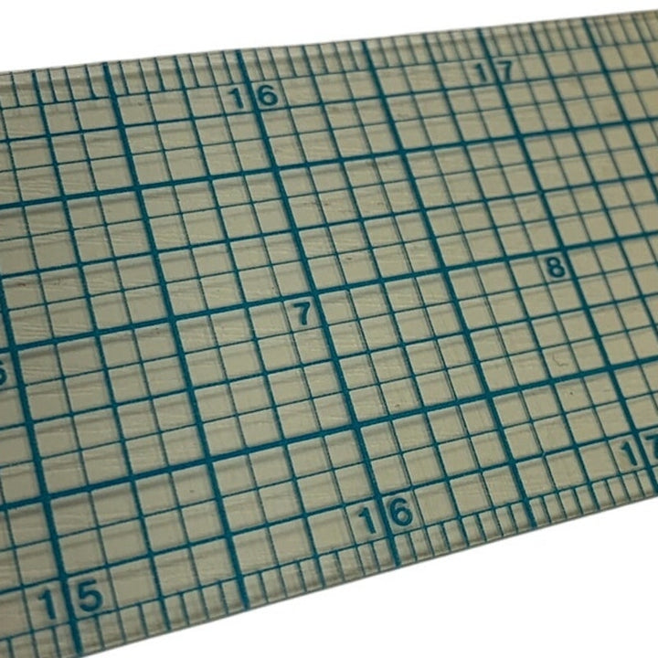 New 18" Long Counted Cross Stitch 8 to 16 Count Plastic Ruler Marking Craft Tool