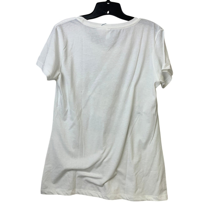 New Hand Printed Womens XL Live In The Moment Before It&