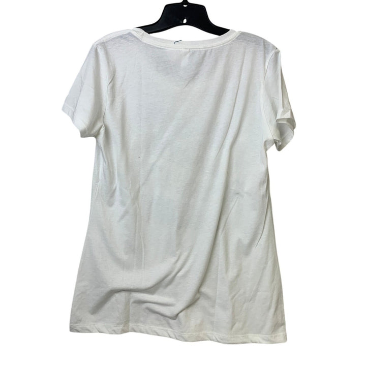 New Hand Printed Womens XL Live In The Moment Before It&