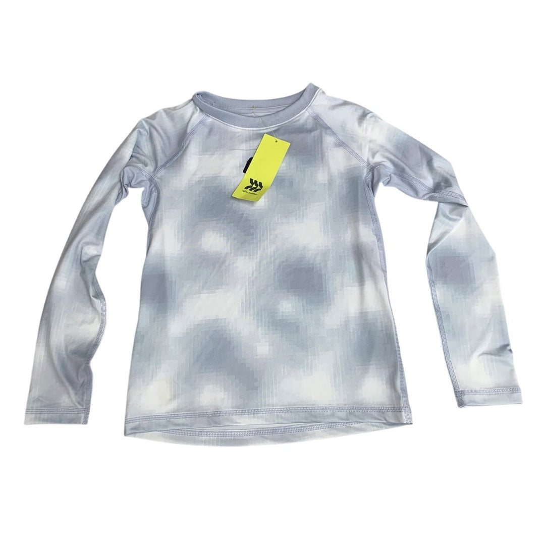 NWT New All in Motion Boys Medium Long Sleeve Crew Neck Athletic Shirt