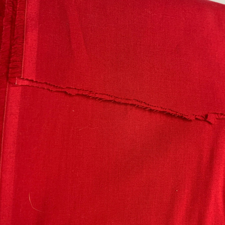 2.5 yds New 100% Cotton Solid Scarlet Red Quilting Fabric Sew Classic Yardage