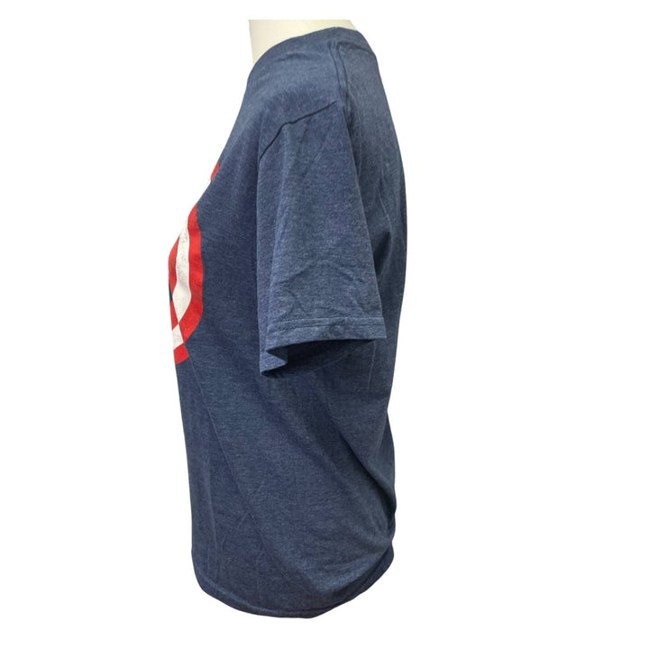 Marvel Captain America Womens Small Cotton Blend Short Sleeve Crew Neck Tee