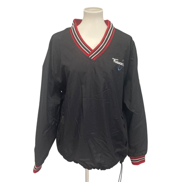 Vintage Champion Mens Medium Microsoft Fusion 99 Long Sleeve Pullover Jacket
