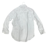 New Art Class Girls Small (6/7) White Long Sleeve 100% Cotton Button Up Shirt