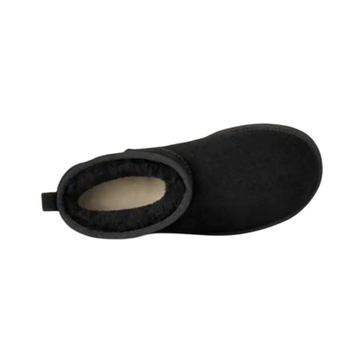 New In Box UGG Womens Size 9 Classic Mini Platform Suede Slide On Winter Boots