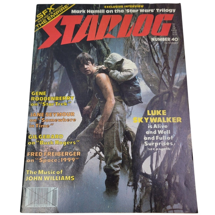 Vintage November 1980 Starlog Magazine of the Future 