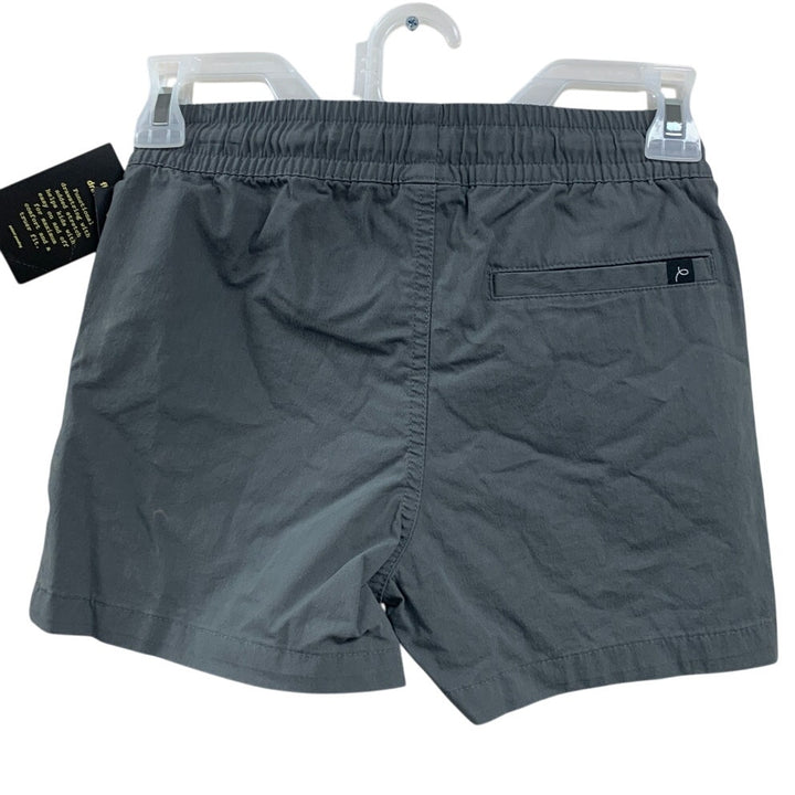 2 New Art Class Boys Medium (8) Cotton Rayon Blend Solid Gray Brown Shorts