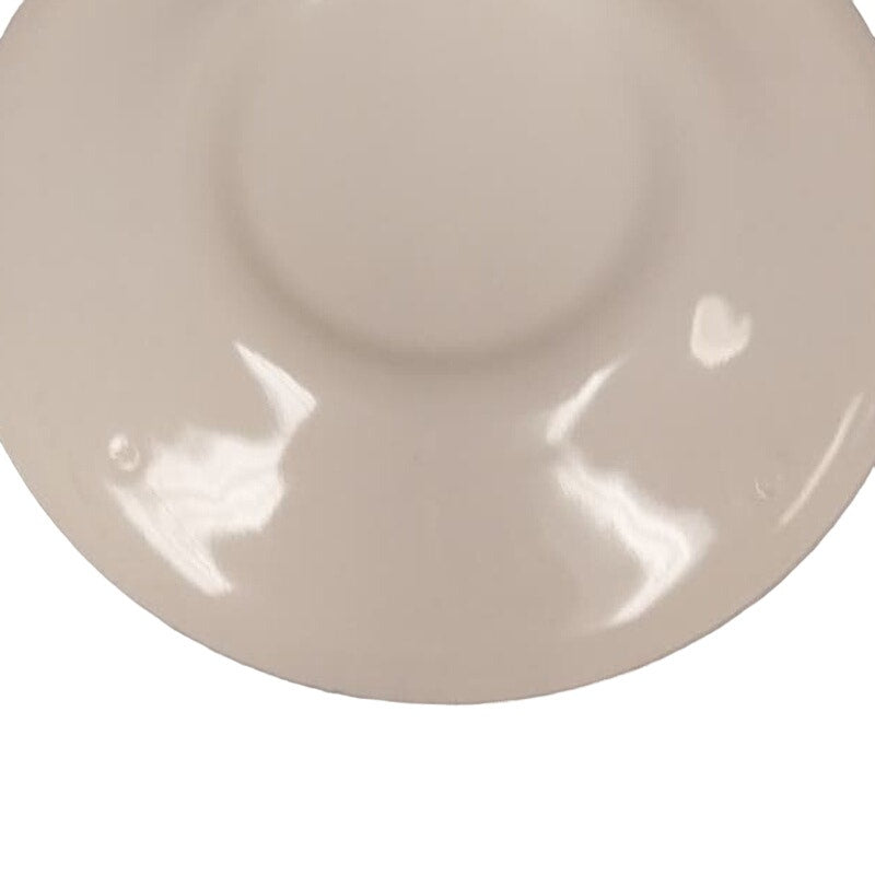 Vintage Ceramic Blue White Riverboat Small Round Dessert 6.25" China Plate
