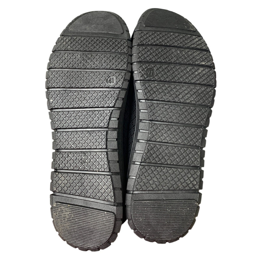 Babudog Womens Size 10 Black Mesh Breathable Slide On Comfort Sneaker Shoes