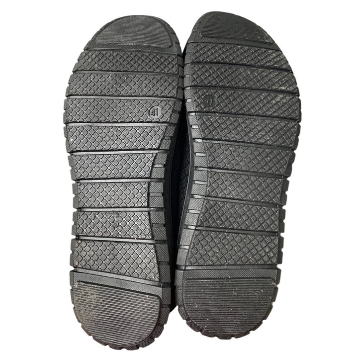 Babudog Womens Size 10 Black Mesh Breathable Slide On Comfort Sneaker Shoes