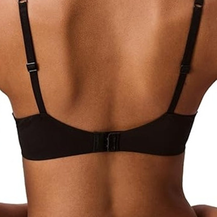 New Calvin Klein Womens 32D Black Perfect Fit Underwire Light Lined T-Shirt Bra