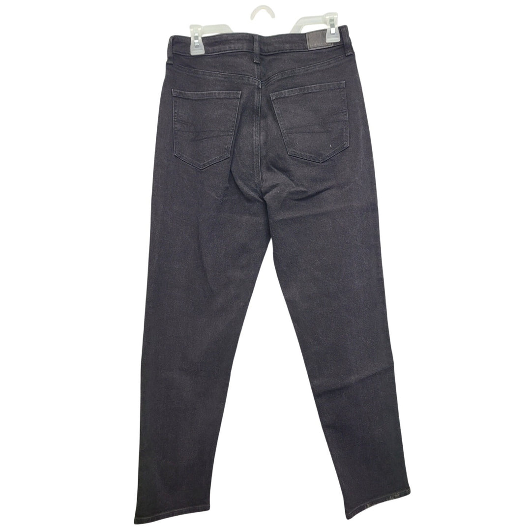 New American Eagle Womens Size 2 Short Stretch Black Denim Jeans