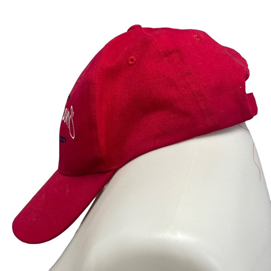 Vintage 2004 St Louis Cardinals NL Central Division Champs Mens Hook &amp; Loop Hat