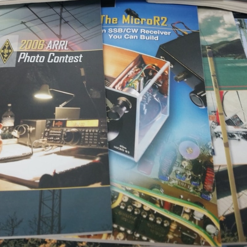 2006 QST National Assn Amateur Radio Magazine FULL Year 12 Issues Lot