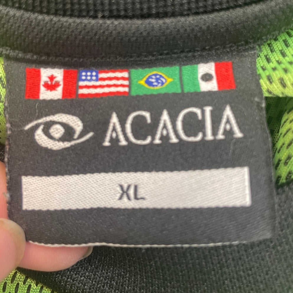 Acacia Mens XL 100% Polyester Long Sleeeve Elbow Pads Jersey Shirt