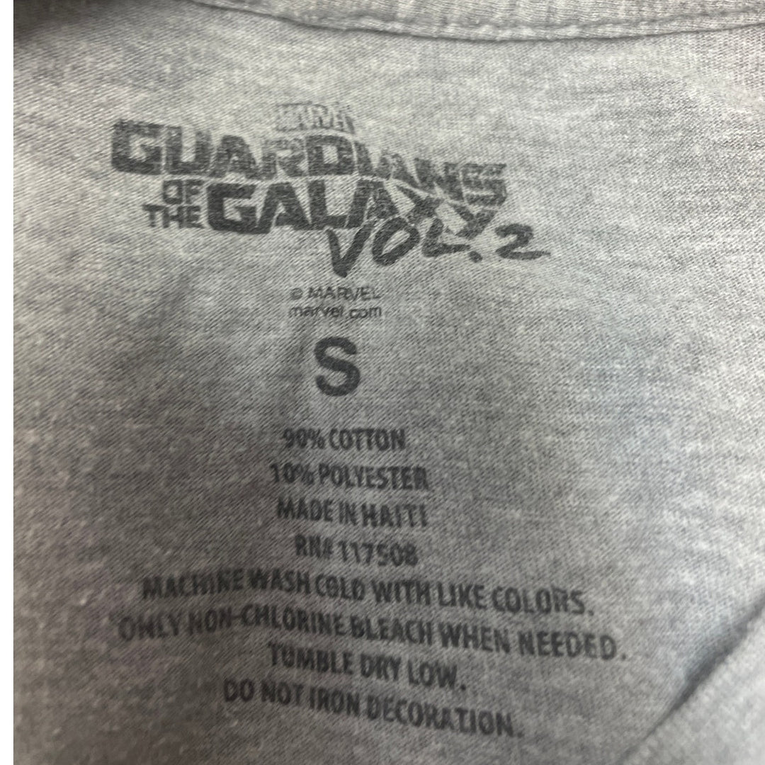 Guardians Of The Galaxy 2 Mens Small Groot Short Sleeve Crew Neck Tee Shirt
