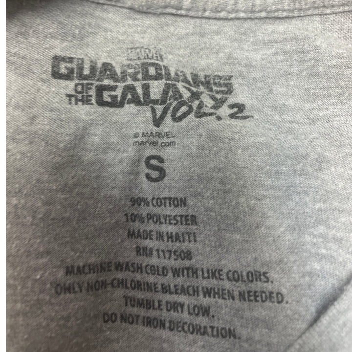 Guardians Of The Galaxy 2 Mens Small Groot Short Sleeve Crew Neck Tee Shirt