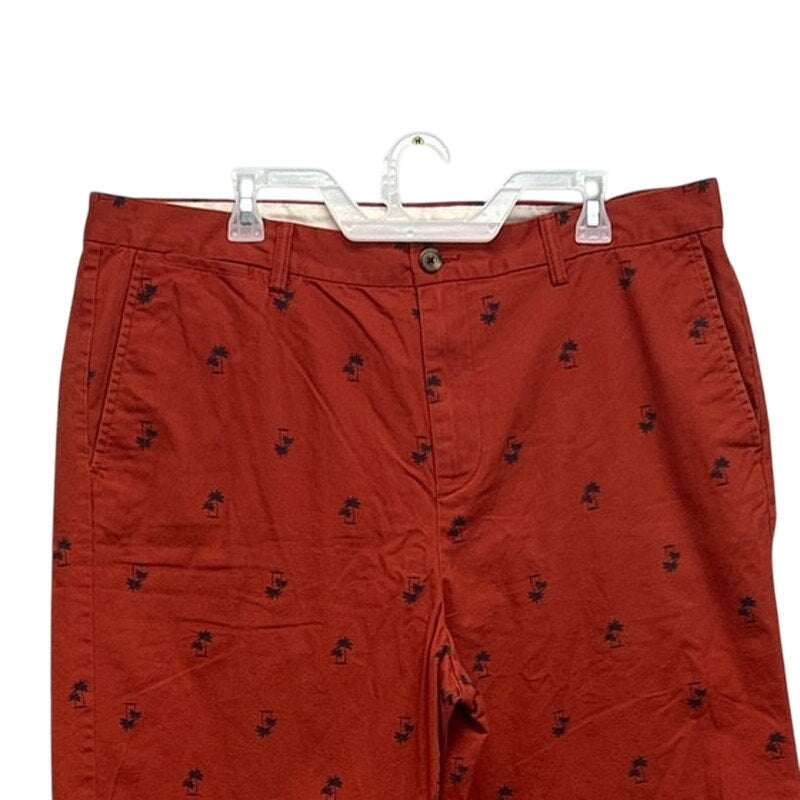 Old Navy Mens Size 40 Ultimate Slim Stretch Cotton Palm Tree Board Golf Shorts