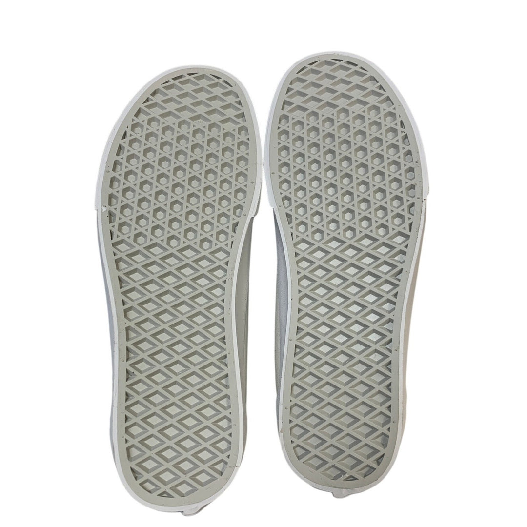 Vans Womens Size 8.5 White Old Skool Sneaker Lace Up Round Toe Low Top Shoes