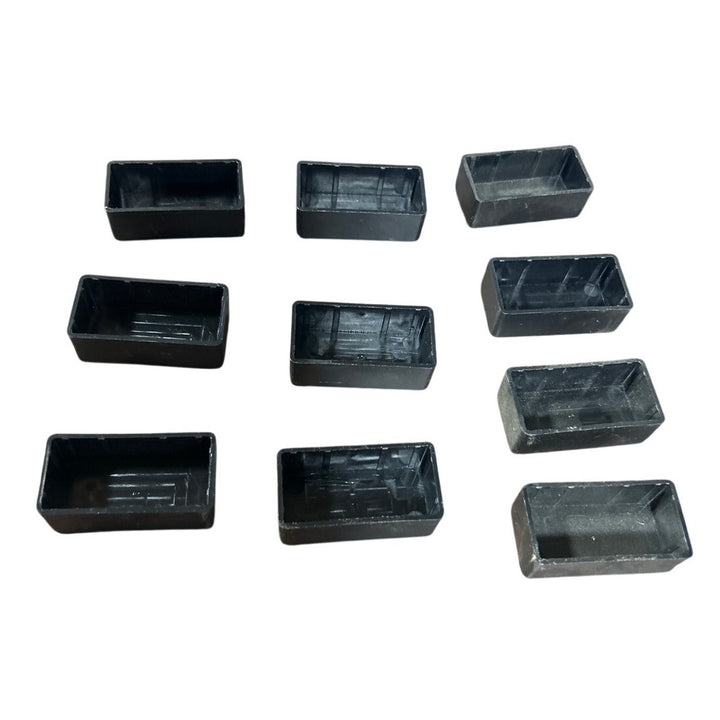 10 New Open Box GripRac GR-R-CAP-Black-10 Plastic Solar Rail End Cap SO-00307
