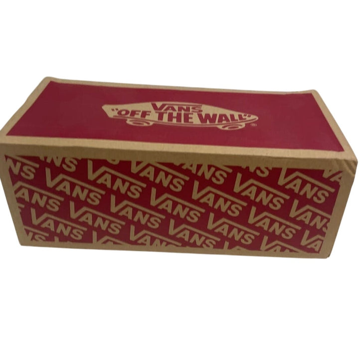New In Box Vans Womens Size 5 Asher Sunflower Checker Slip On Loafer Shoes