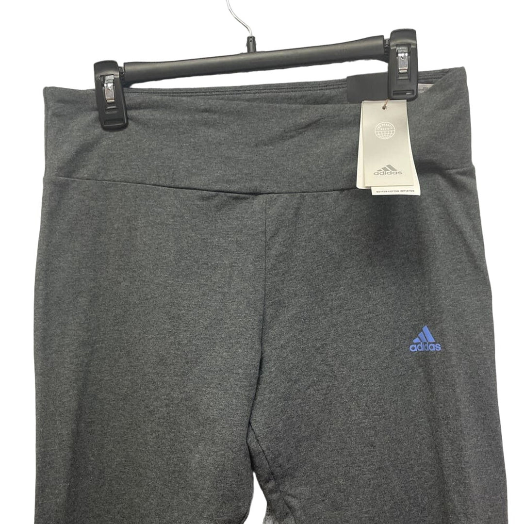 New Adidas Womens XS Full Length High Rise Tight Fit Athletic Leggings