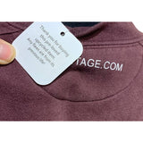 Hand Printed Upcycled Mens Medium Saving the Planet My Superpower Sweatshirt