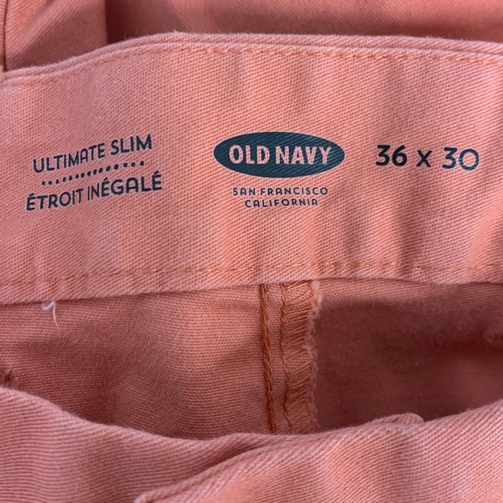 Lot of 2 Haggar Old Navy Mens Size 36X30 Cotton Blend H26 Ultimate Slim Pants