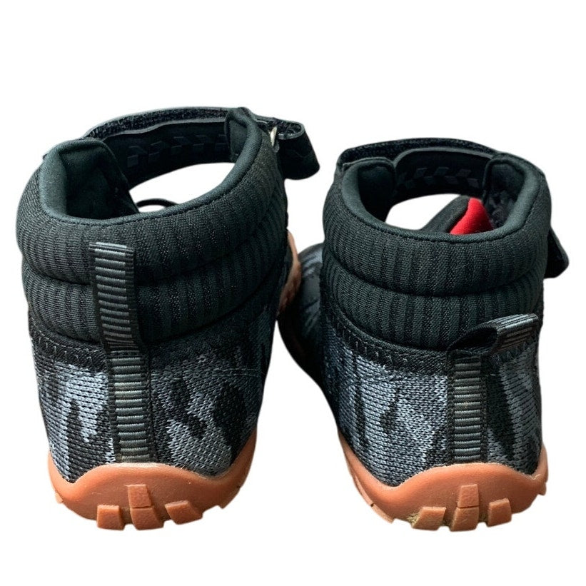 Kubua Boys 6 Black Camo High Top Barefoot Minimalist Sneaker Lightweight Shoes