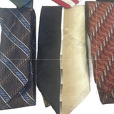 Lot of 6 USA Tazmanian Devil Art Deco Vintage and Modern Mens Neck Ties