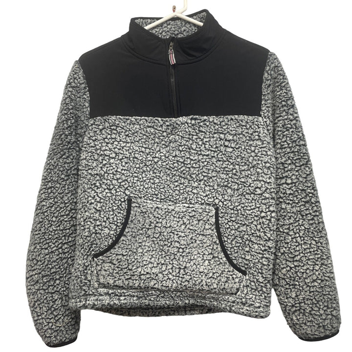 Wonder Nation Child XL PolySpandex Long Sleeve Quarter Zip Pullover Jacket