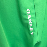Oakley Mens XXL Neon Green 100% Polyester Collared Short Sleeve Polo Shirt