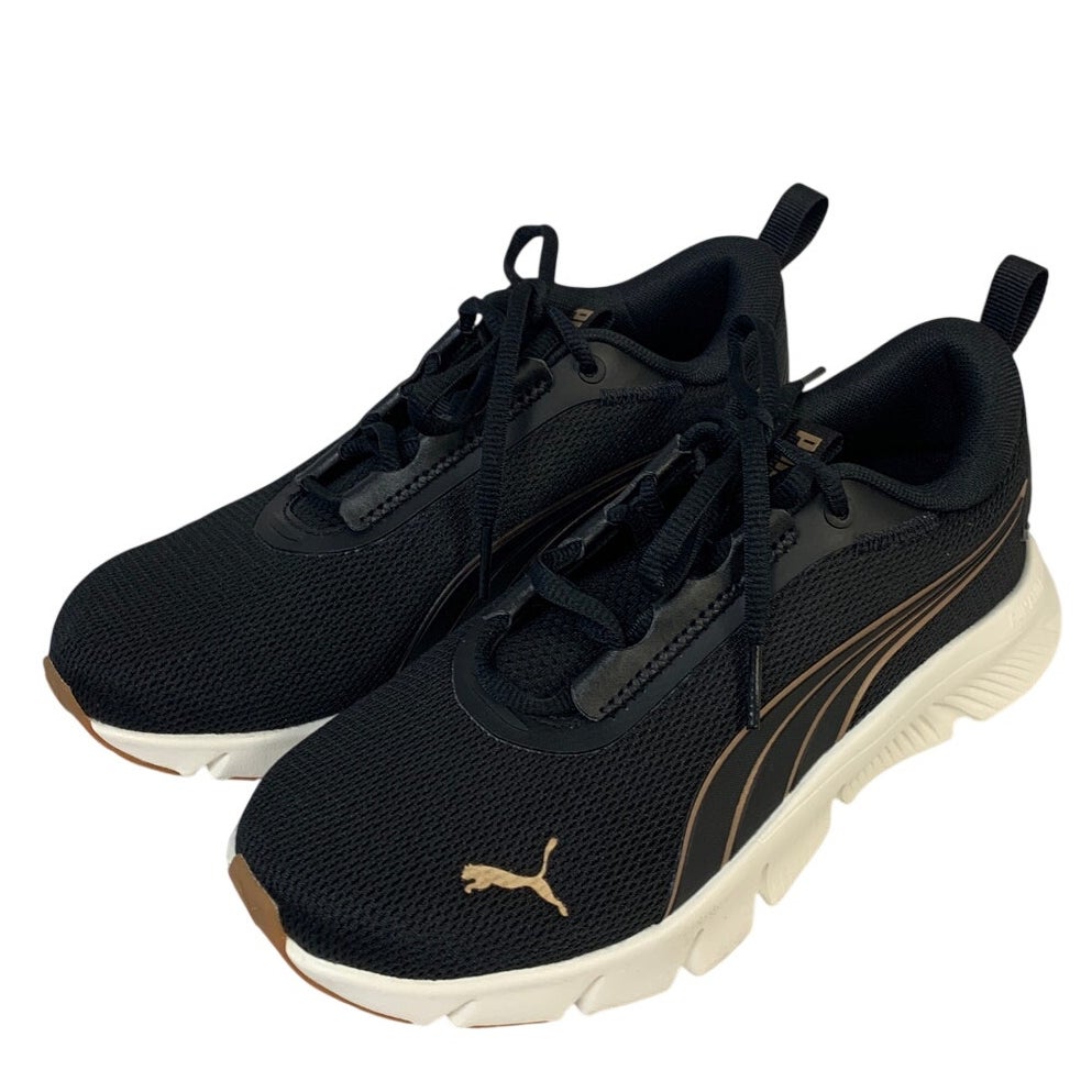 Puma Womens Size 6 Black Sneakers Lace Up Low Top Round Toe Athletic Shoes