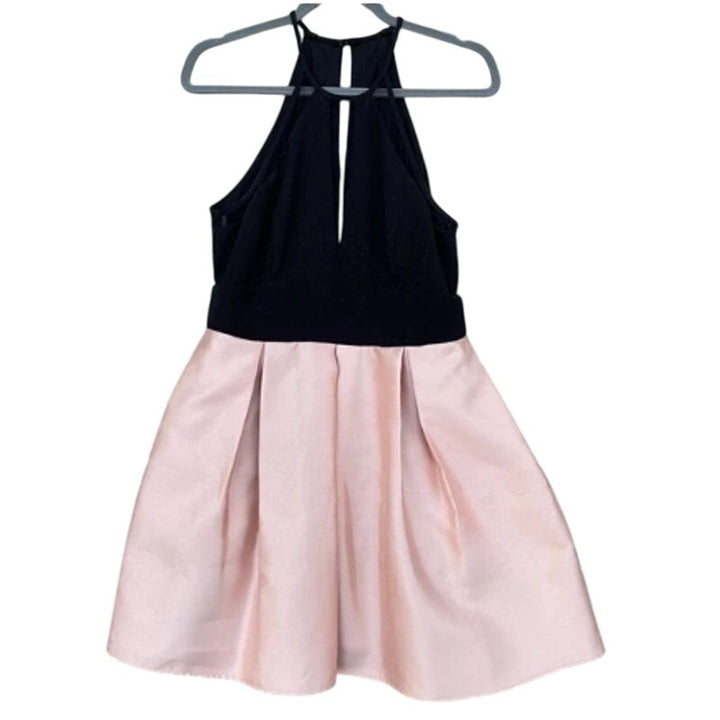 New Teeze Me Juniors Size 11 Sleeveless Back Zip Sparkle Fit n Flare Dress